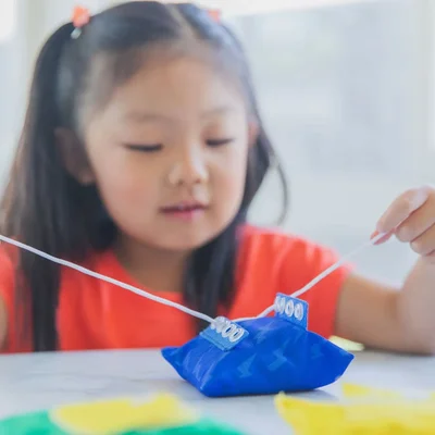 Learning Resources Sensory bags, with different fastenings