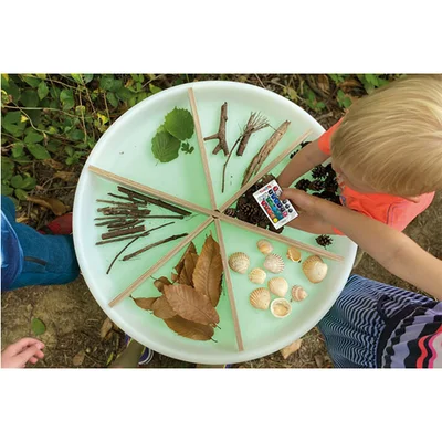 Eduplay Светеща маса, кръгла, водоустойчива, за творчество и игра