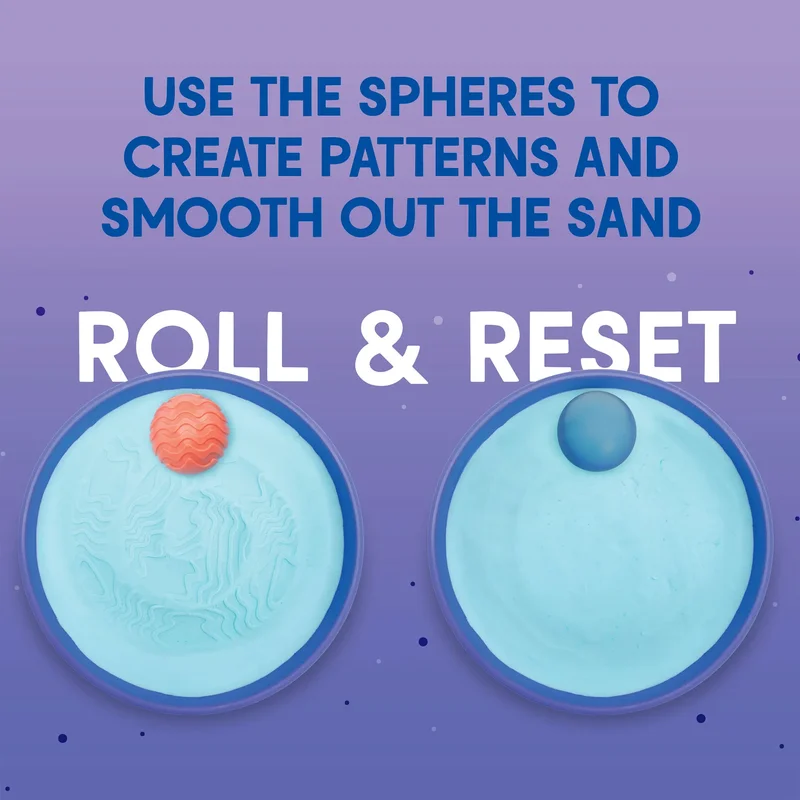 LER PLAYFOAM SENSORY SET WITH SAND AND TEXTURED SPHERES