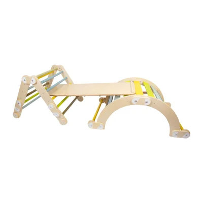 Small Foot Climbing Rainbow, wooden, 108 x 67 x 45 cm
