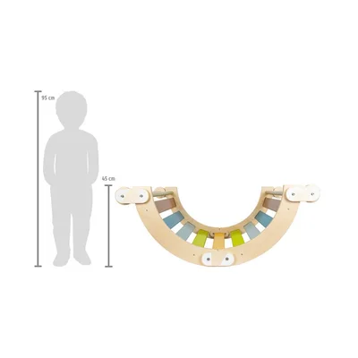 Small Foot Climbing Rainbow, wooden, 108 x 67 x 45 cm