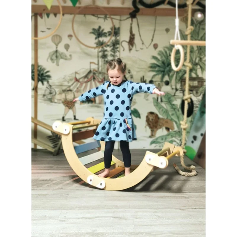 Small Foot Climbing Rainbow, wooden, 108 x 67 x 45 cm