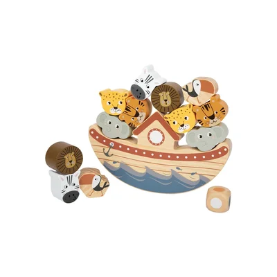 Small Foot Balancing game, wooden, 20 x 2.5 x 12 cm
