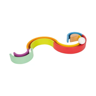 Small Foot Sorting and nesting rainbow, wooden
