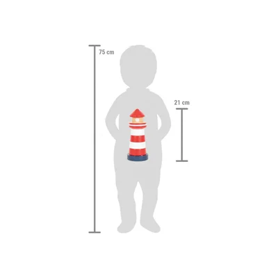 Small Foot Stacking tower Lighthouse