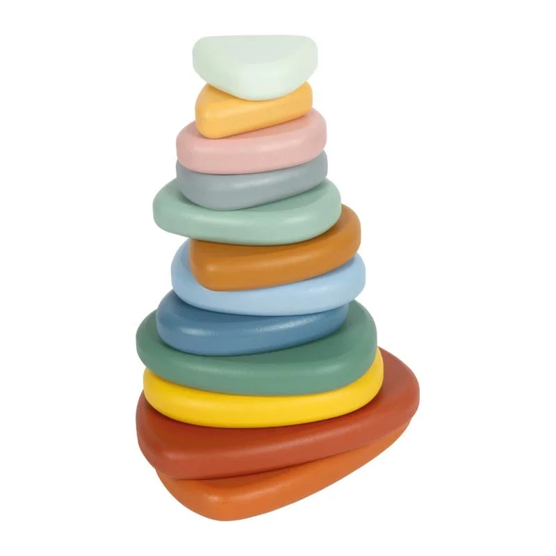 Small Foot River Rocks Balance Set, 12 pieces