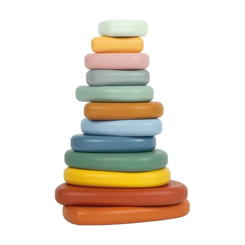 Small Foot River Rocks Balance Set, 12 pieces