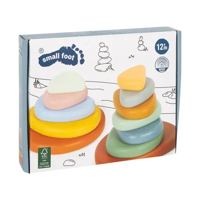 Small Foot River Rocks Balance Set, 12 pieces
