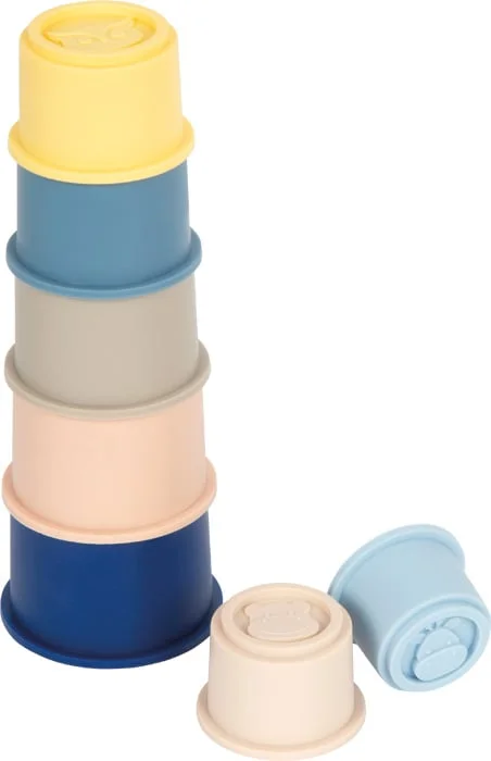 Small Foot Stacking Cups, silicone