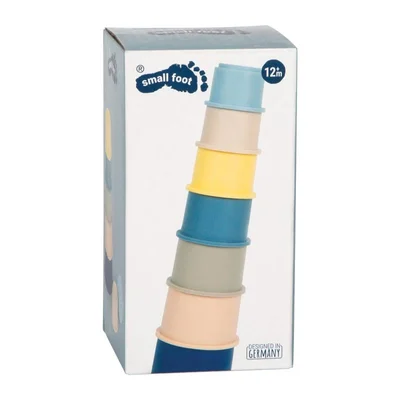 Small Foot Stacking Cups, silicone