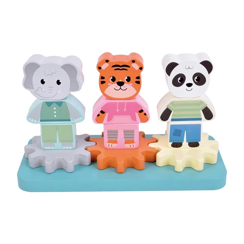 Small Foot Lacing Set - Jungle Animals