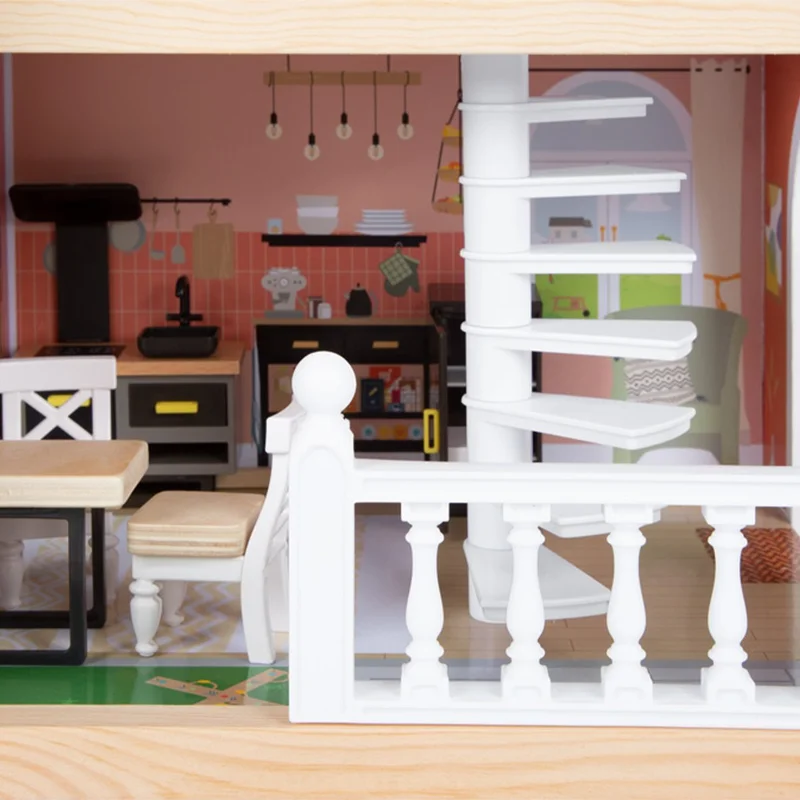 Small Foot Dollhouse, with terrace and roof