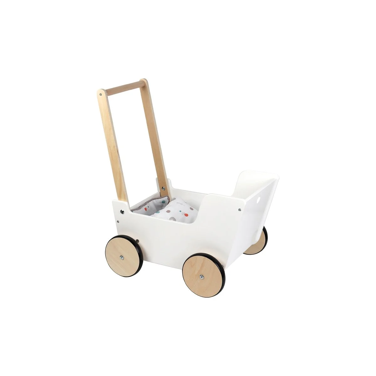 Small Foot Doll stroller, wooden, 46 x 33 x 54 cm