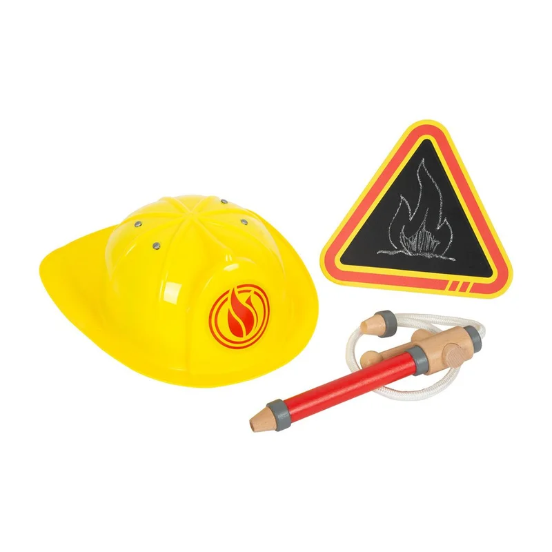 Small Foot Firefighter set, children’s, in backpack, wooden