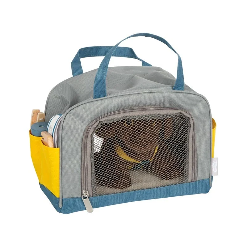 Small Foot Puppy with carrying bag, with included care accessories