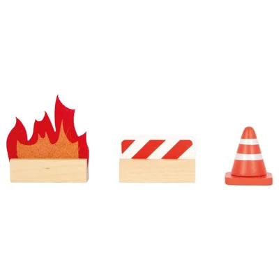 Small Foot Fire Station, with accessories, large, 45 х 25 х 50 cm