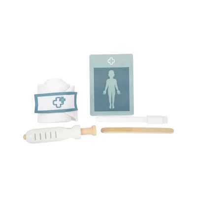 SMALL FOOT DOCTOR'S BAG SET GREEN