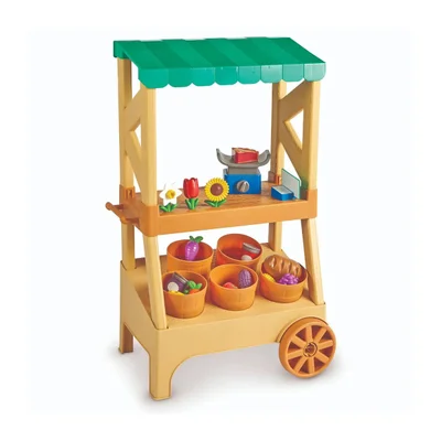 Learning Resources Shop stand, with accessories