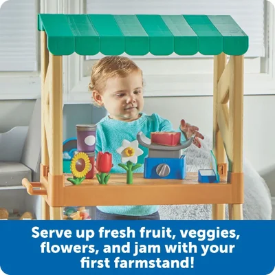 Learning Resources Shop stand, with accessories