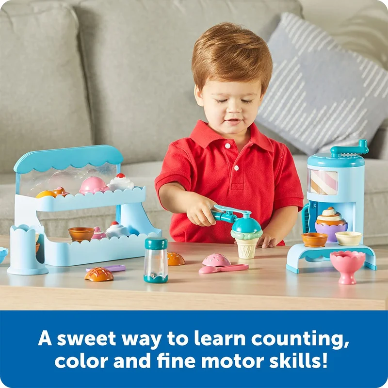 Learning Resources Ice cream stand, with accessories