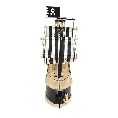 Small Foot Pirate ship, wooden, 77 x 18 x 58 cm