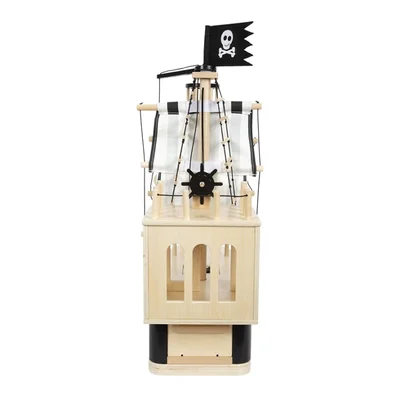Small Foot Pirate ship, wooden, 77 x 18 x 58 cm