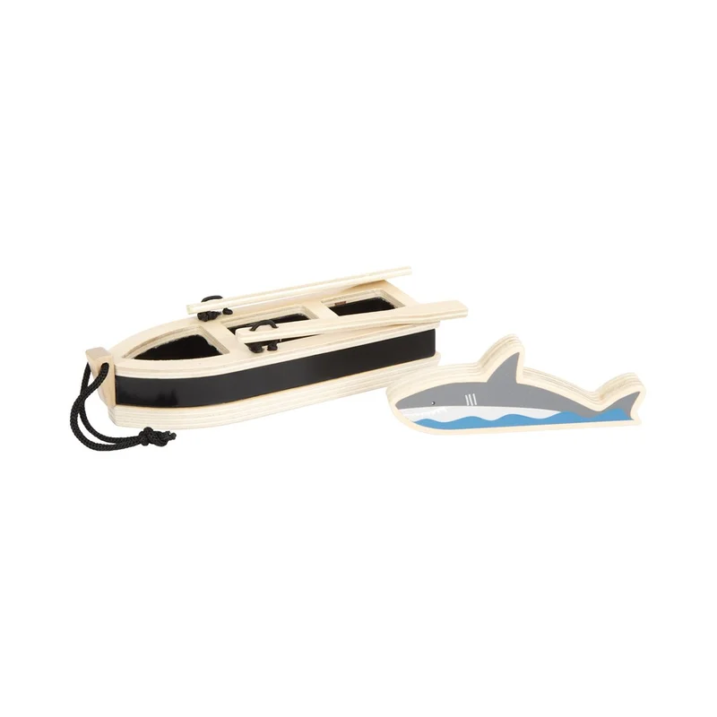 Small Foot Pirate ship, wooden, 77 x 18 x 58 cm