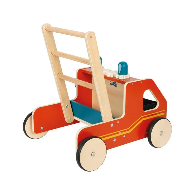 Small Foot Walker Fire Truck, children’s, wooden, 48 x 40 x 49.5 cm