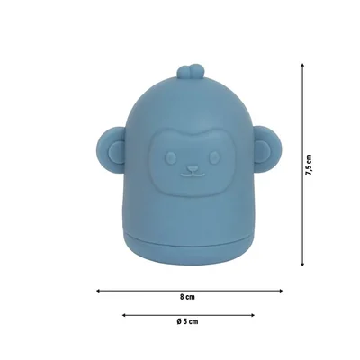 Small Foot Bath Toy Set, silicone, 4 pieces