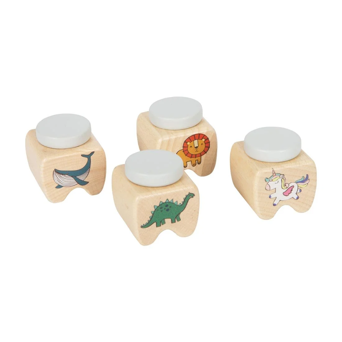 Small Foot Keepsake Tooth Boxes Set, 4 pieces