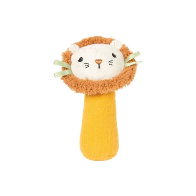 Small Foot Бебешка дрънкалка Лъвче, текстилна
