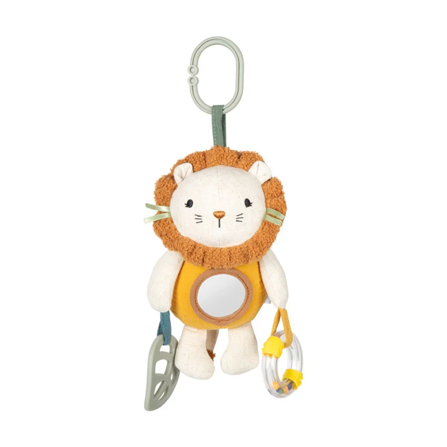 SMALL FOOT HANGING BABY TOY TEXTILE LION