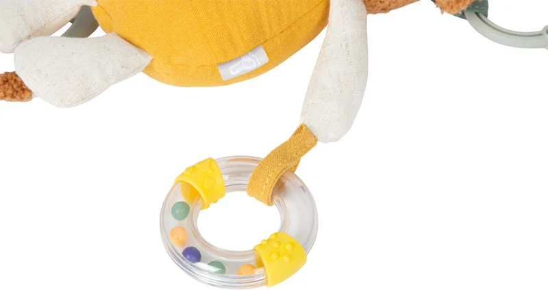 SMALL FOOT HANGING BABY TOY TEXTILE LION