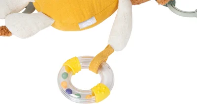 SMALL FOOT HANGING BABY TOY TEXTILE LION