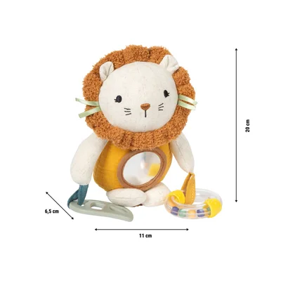 SMALL FOOT HANGING BABY TOY TEXTILE LION