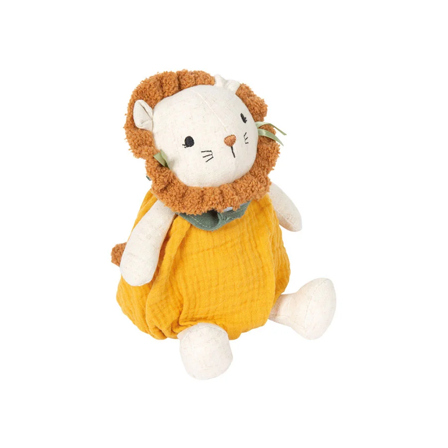 SMALL FOOT PLUSH CUDDLY TOY LION