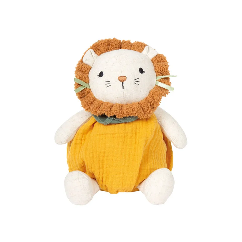 SMALL FOOT PLUSH CUDDLY TOY LION