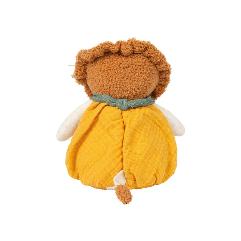 SMALL FOOT PLUSH CUDDLY TOY LION
