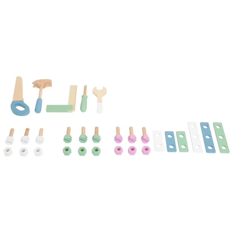 Small Foot Kids’ workbench with tools, 53 x 40 x 74 cm