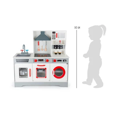 Small Foot Play Kitchen Premium, wooden, 90 x 30 x 90 cm