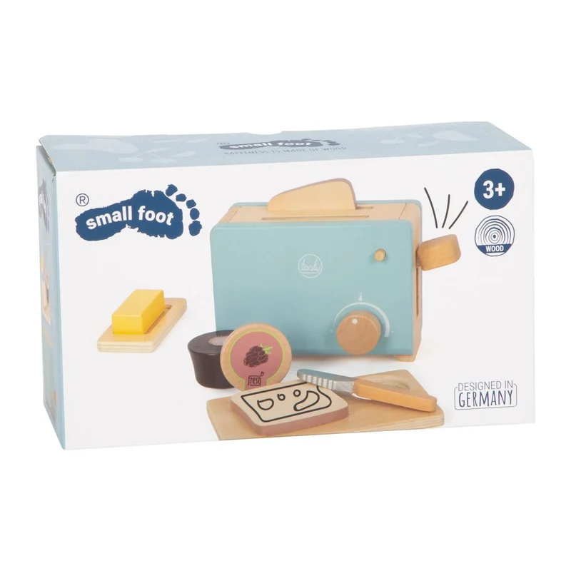 Small Foot Toaster Tasty, with accessories, wooden