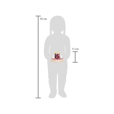 Small Foot Торта за рязане, с цифри и свещи