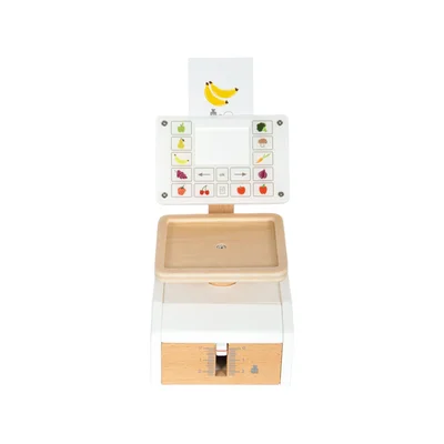 Small Foot Scale, children's, wooden, 17 x 11.5 x 18 cm
