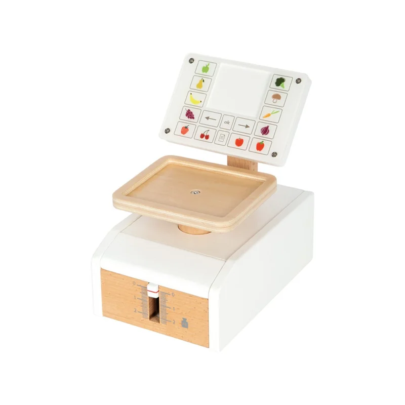 Small Foot Scale, children's, wooden, 17 x 11.5 x 18 cm