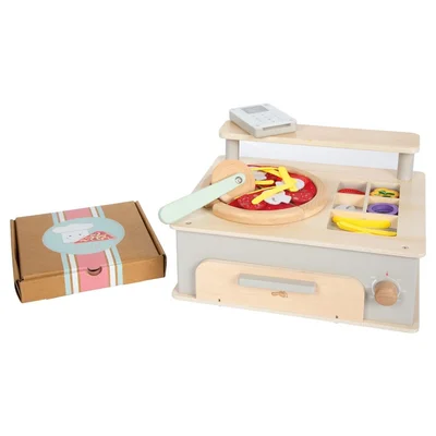 Small Foot Pizzeria Set, with accessories
