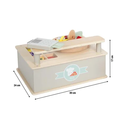 Small Foot Pizzeria Set, with accessories