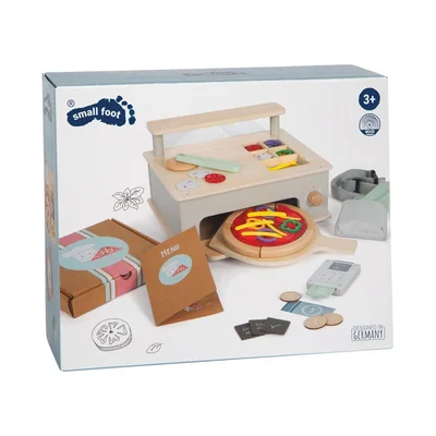 Small Foot Pizzeria Set, with accessories