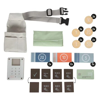 Small Foot Pizzeria Set, with accessories