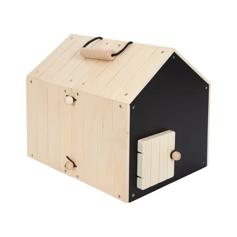 Small Foot Rabbit house, with fence, 28 x 24 x 24 cm