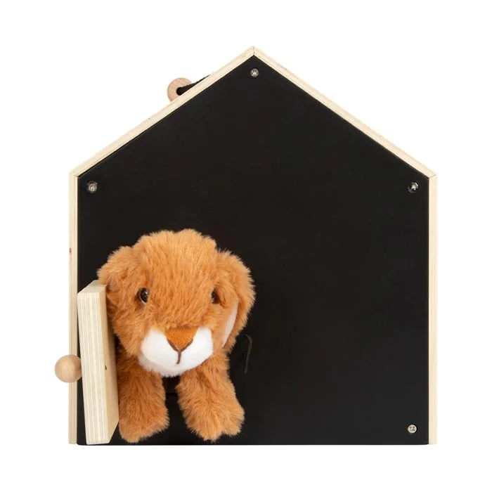 Small Foot Rabbit house, with fence, 28 x 24 x 24 cm